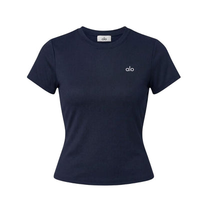 T-Shirt Fit Bleu